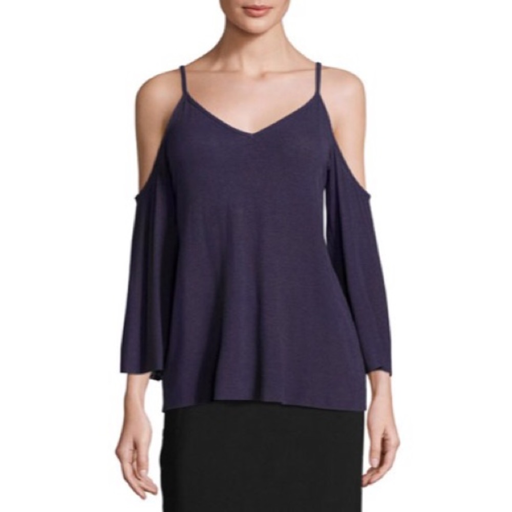 😈🆕 Bailey 44 ❖ Cold Shoulder Top ❖ Amethyst ❖ - Picture 5 of 8